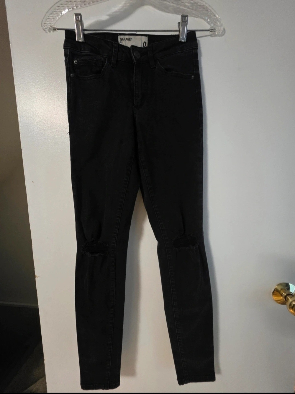 GARAGE Black High-Rise Skinny Jeans Size 0(XXS)